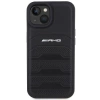 Etui AMG Leather Debossed Lines do iPhone 15 - czarne