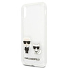 KARL LAGERFELD ETUI HARDCASE DO IPHONE XS MAX 7 8 11 12 13 14 TRANSPARENTNE