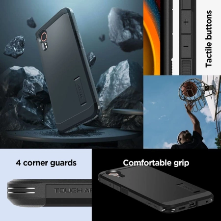 Etui Spigen Tough Armor na Samsung Galaxy XCover 7 - czarne