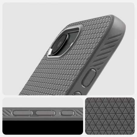 SPIGEN ETUI LIQUID AIR DO IPHONE 16E OCHRONA PRZECIW WSTRZĄSOM