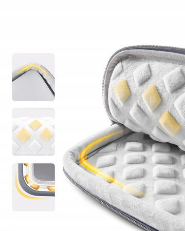 INNOSTYLE TORBA NA LAPTOPA 13 14 WODOODPORNA ETUI OMNIPROTECT PLUS SZARA