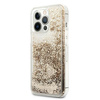 Guess GUOHCP13XGLHFLGO iPhone 13 Pro Max 6,7" gold/złoty hardcase Glitter Charms