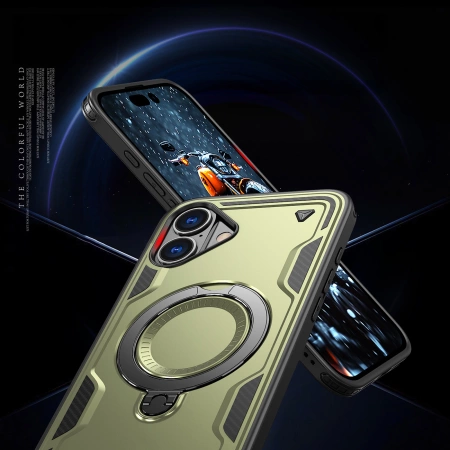 HURTEL ETUI Z DO MAGSAFE DO IPHONE 16 PLUS PANCERNE OCHRONA TELEFONU