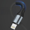 Accessories - 3mk Hyper Cable N-SERIES A to Lightning 1m QC 3.0 5V/2.4A 12W Black