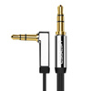 Ugreen płaski kabel przewód audio AUX 3,5 mm mini jack 5m srebrny (10728)