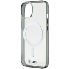 Etui BMW Silver Ring MagSafe do iPhone 15 - przezroczyste