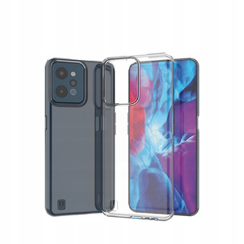 HURTEL ULTRA CLEAR 0.5MM ETUI DO REALME C31 CIEŃKI POKROWIEC PRZEZROCZYSTY