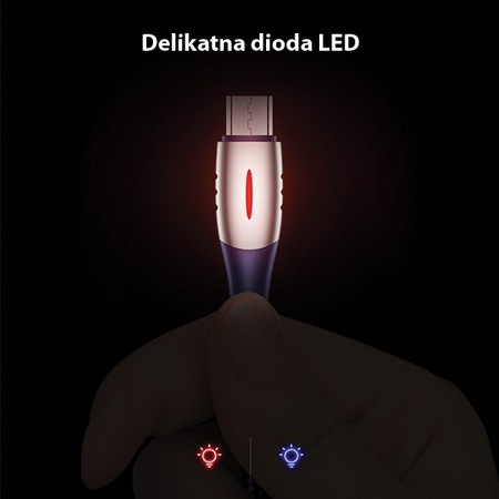 USAMS KABEL MICRO USB DO TABLETÓW SAMSUNG LG HUAWEI 1.2M SZYBKIE ŁADOWANIE