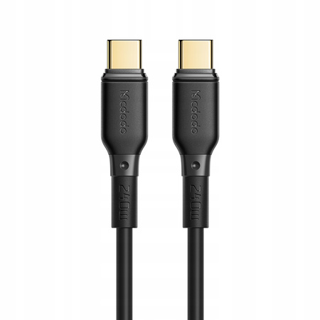 MCDODO KABEL USB-C SZYBKIE ŁADOWANIE DO SAMSUNG APPLE USB TYP C 5A 240W 1M