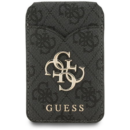 Portfel z lusterkiem Guess 4G Stand &    Mirror Magsafe czarny