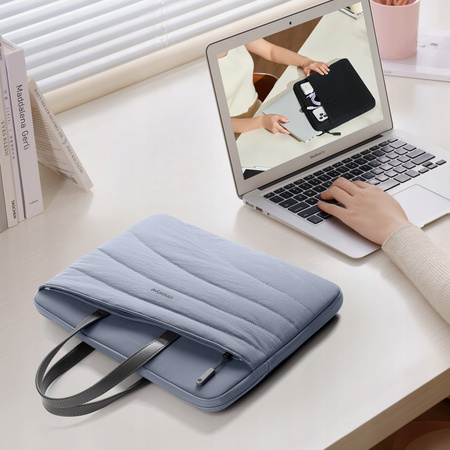 INNOSTYLE DAMSKA TORBA NA LAPTOPA 14 WODOODPORNA CARRYLITE SLIM SZARA
