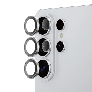 Szkło hartowane AMAZINGTHING Sapphire Radix AR Lens Glass na wyspę aparatu do Samsung S26 Ultra - srebrne