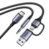 UGREEN KARTA DŹWIĘKOWA CM772 USB-C DO 3.5MM + USB-C/A DO TELEFONÓW