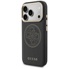 Etui Guess Perforated 4G MagSafe do iPhone 17 Pro Max czarny