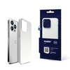Apple iPhone 13 Pro Max - 3mk Hardy Silicone MagCase Silver-White