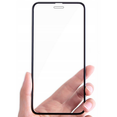 Szkło Hartowane CO2, do iPhone 13 Pro Max, 10D, czarne