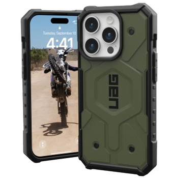 UAG Pathfinder Magsafe - obudowa ochronna do iPhone 15 Pro (olive)