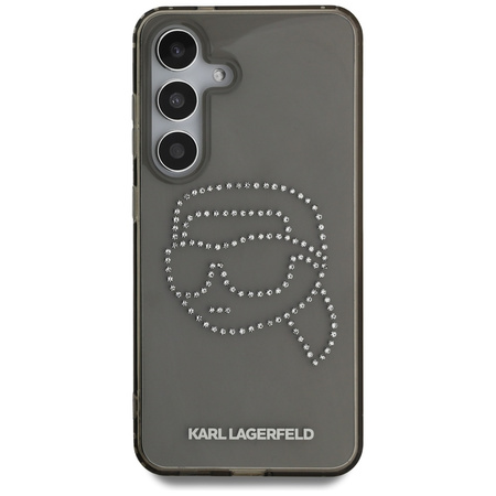 KARL LAGERFELD POKROWIEC KARL HEAD LOGO Z CYRKONIAMI DO SAMSUNG GALAXY S25