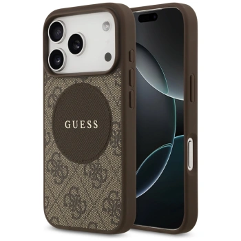 GUESS ETUI 4G CIRCLE CLASSIC LOGO DO IPHONE 17 PRO MAGSAFE CASE LUXURY