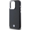 Etui BMW Signature Wrapped Metal MagSafe na iPhone 14 Pro - czarne