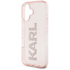 KARL LAGERFELD ETUI IML RHINESTONES LOGO DO IPHONE 16 Z EFEKTOWNYM DESIGNEM