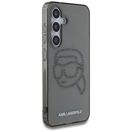 KARL LAGERFELD POKROWIEC KARL HEAD LOGO Z CYRKONIAMI DO SAMSUNG GALAXY S25