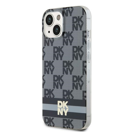 DKNY ETUI HARDCASE DO IPHONE 15 PLUS 14 PLUS 6.7 IML CHECKERED MONO
