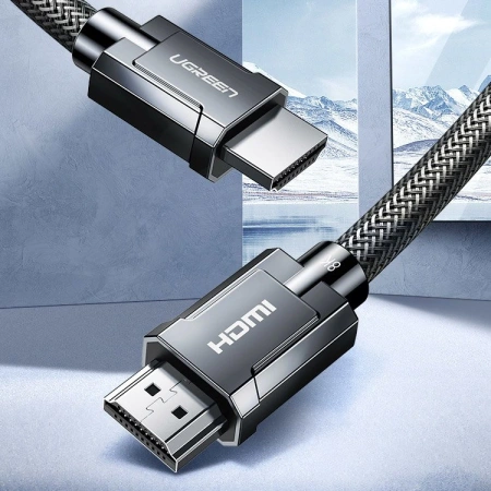 UGREEN KABEL HDMI 2.1 8K 60HZ 4K 120HZ DO TELEWIZORA KONSOLE PC HDR EARC 2M
