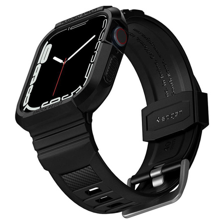SPIGEN RUGGED ARMOR ”PRO” APPLE WATCH 4 / 5 / 6 / 7 / 8 / SE (40 / 41 MM) BLACK