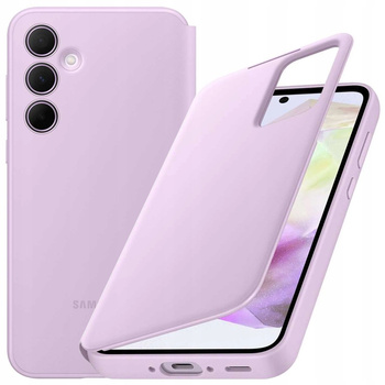 Etui Samsung EF-ZA356CVEGWW A35 5GA356 lawenda/lavender Smart View Wallet Case