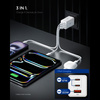 SPIGEN EE673EU ESSENTIAL 3-PORT NETWORK CHARGER 67W WHITE