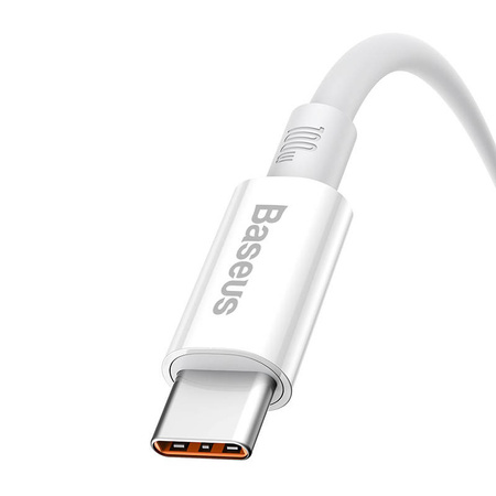 BASEUS KABEL USB DO USB-C 100W DO TELEFONÓW 0.25M DO SZYBKIEGO ŁADOWANIA