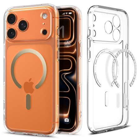 SPIGEN ETUI ULTRA HYBRID MAGSAFE DO IPHONE 17 PRO OCHRONA Z MAGNETYCZNYM