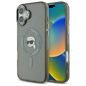 KARL LAGERFELD ETUI HARDCASE SILIKONOWY POKROWIEC CASE DO IPHONE 16