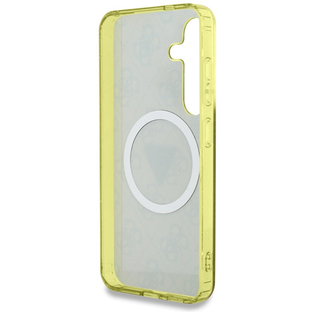 GUESS ETUI TPU POKROWIEC DO SAMSUNG GALAXY S25 4G GLITTER BUTTON DO MAGSAFE