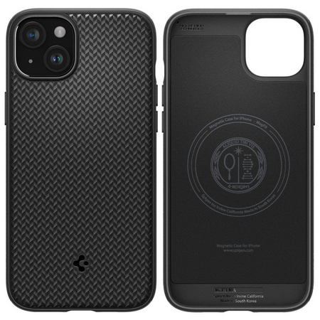 SPIGEN MAG ARMOR MAGSAFE IPHONE 15 MATTE BLACK