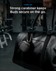 Spigen Rugged Armor, matte black - Samsung Galaxy Buds 4 Pro/4