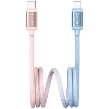 USAMS KABEL USB-C LIGHTNING BICOLOR SERIES SJ757 DO IPHONE 12 13 14 30W