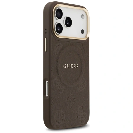 GUESS ETUI PEONY HOT STAMP MAGSAFE DO IPHONE 17 PRO MAX ELEGANCKIE