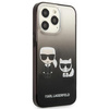 Karl Lagerfeld KLHCP13LTGKCK iPhone 13 Pro / 13 6,1" hardcase czarny/black Gradient Ikonik Karl & Choupette
