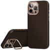 Etui UNIQ Keva Max do iPhone 16 Pro      Magclick Charging Camera Stand brązowy
