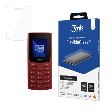 Nokia 105 4G (2023) - 3mk FlexibleGlass