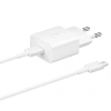 SAMSUNG ŁADOWARKA 15W Z KABLEM USB-C/USB-C DO TELEFONÓW GALAXY, FAST CHARGE