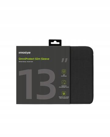INNOSTYLE TORBA NA LAPTOPA 13 WODOODPORNA ETUI OMNIPROTECT SLIM CZARNA