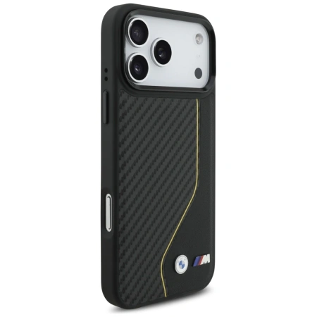 BMW ETUI M CARBON LINE LOGO DO MAGSAFE IPHONE 17 PRO MAX WYSOKA OCHRONA