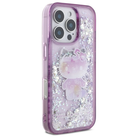 HELLO KITTY ETUI LIQUID GLITTER DO IPHONE 16 PRO MAX 6.9 50TH ANNIVERSARY