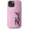 KARL LAGERFELD ETUI WRINKLED METAL SIGNATURE DO IPHONE 15 WYJĄTKOWA OCHRONA