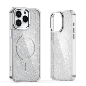 HURTEL ETUI BROKATOWE GLITTER CASE DO SAMSUNG GALAXY S25 EDGE Z MAGSAFE