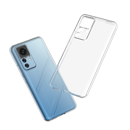 Ultra Clear 0.5mm etui Xiaomi 12T Pro / Xiaomi 12T cienki pokrowiec przezroczyste