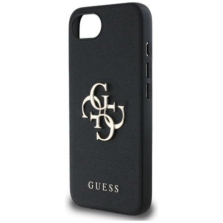 GUESS ETUI CASE POKROWIEC Z LOGO DO IPHONE 16E SMALL WYSOKA OCHRONA